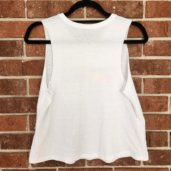 Miken Flow proud human pride crop muscle tee tank top - Picture 5 of 9